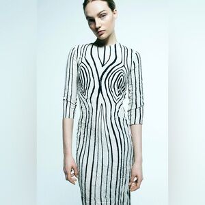 PRINTED DRESS ZW COLLECTION L